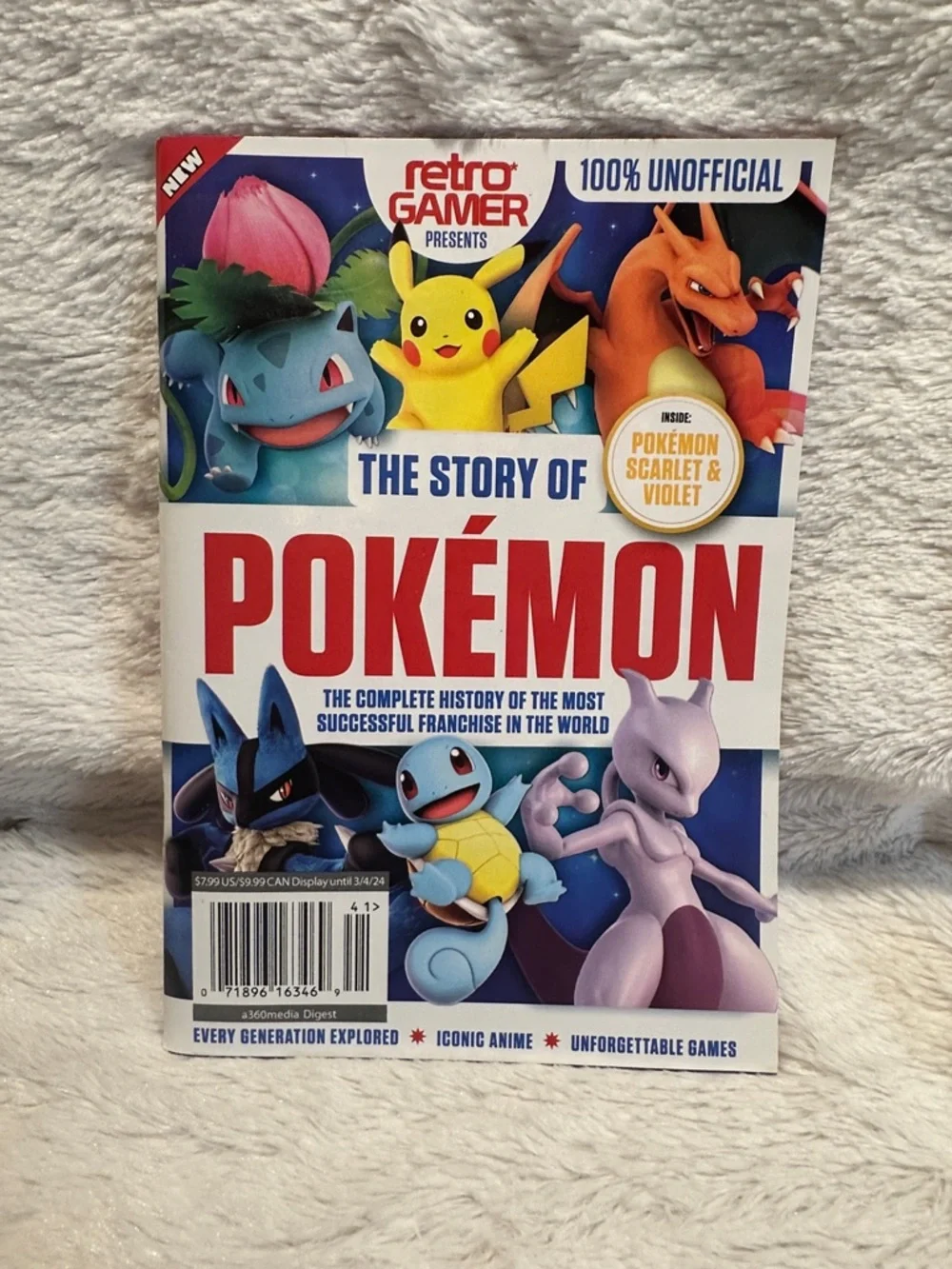 Small Magazine. M3. Presents: The Story of Pokémon - White Cover